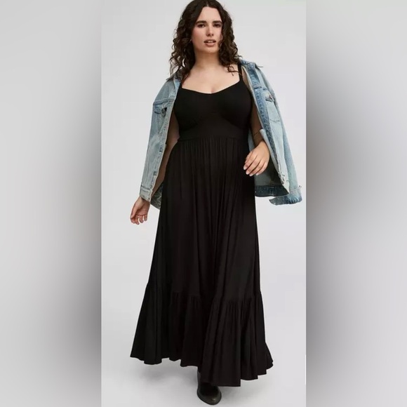 Torrid Tiered Maxi Dress - Picture 3 of 7